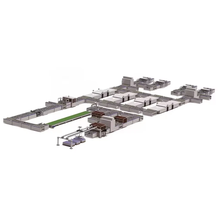 500MW produksjonslinje for solcellepanelkomponenter