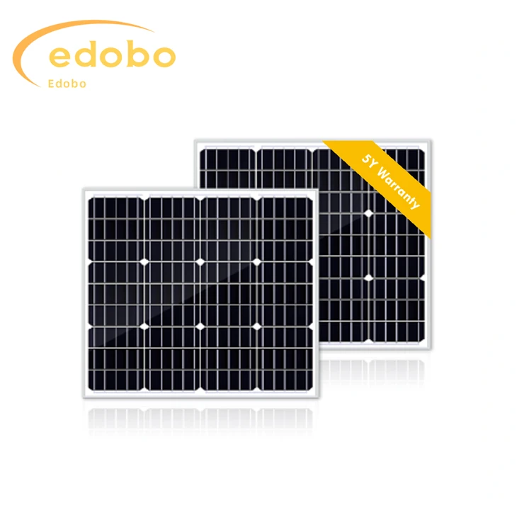 50W små solcellepaneler