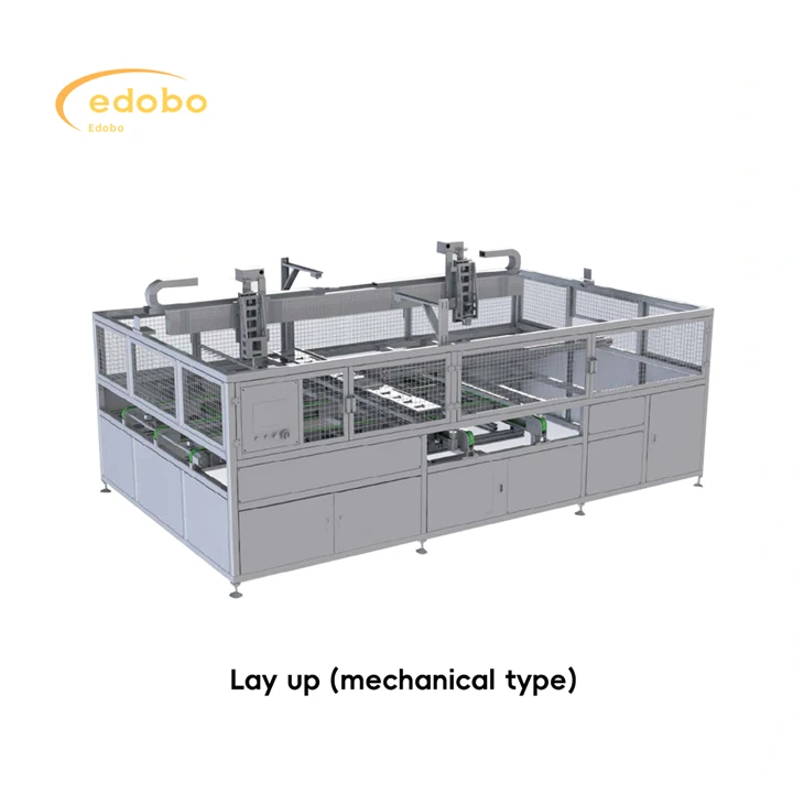 Automatisk solcellemodulproduksjonsmaskin