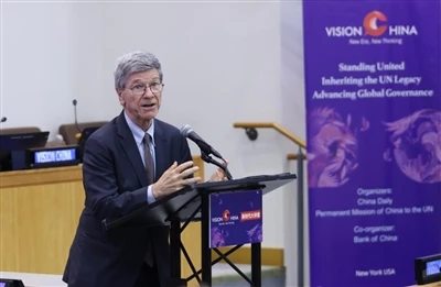Jeffrey Sachs tar til orde for FN-reform, multilateralisme i New Era Lecture ...