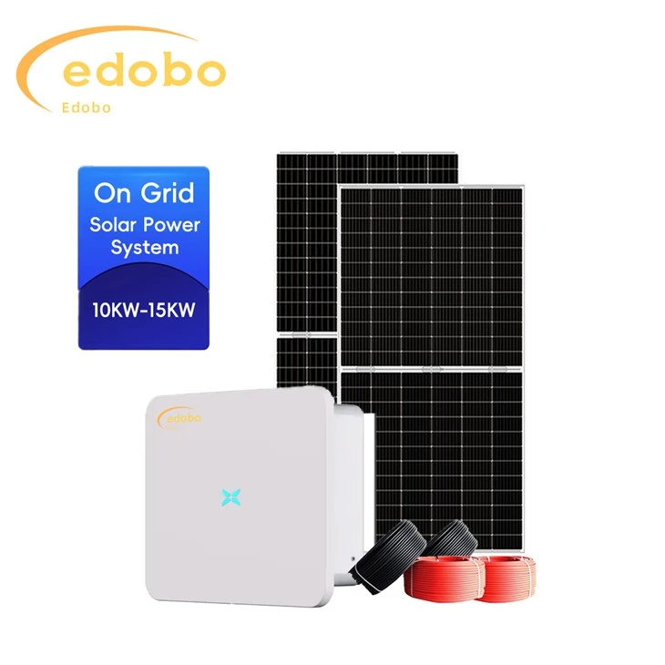 På nettet solenergi -systemkomponenter med 590W solcellepanel