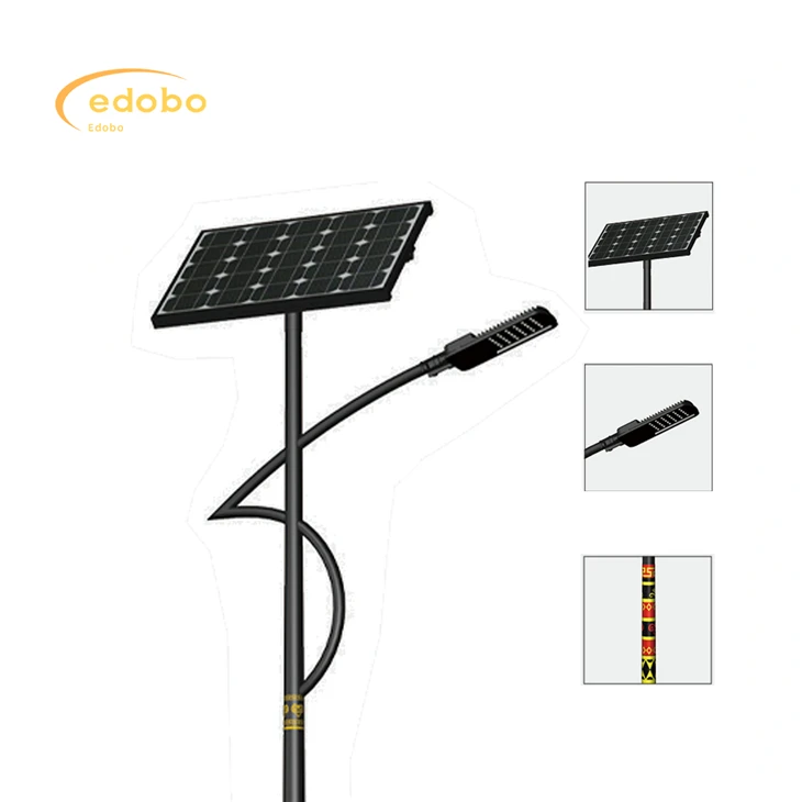 Utendørs 80w/100w/120w Split Solar Street Light