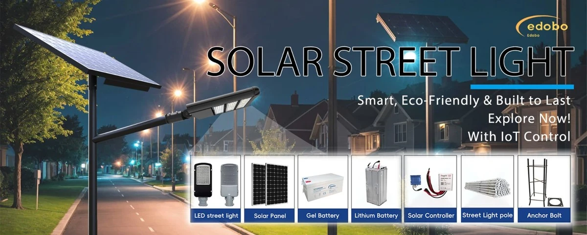 Edobo solar street light Edobo solar street light