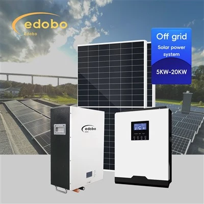 10kw høyeffekts solcellegenerator for hjemmet