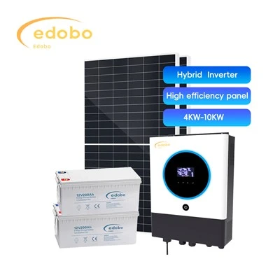 4kw 10kw hybrid inverter med solcellebatterilading