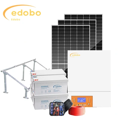 8kw solsystem med batterier