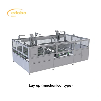 Automatisk solcellemodulproduksjonsmaskin