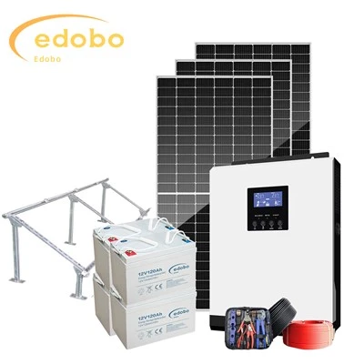 Gjør det selv solcellepanelsystem 5kw for hjemmet