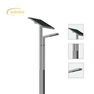 Led lys 80w/120w solcellegatelampe med litiumbatteri