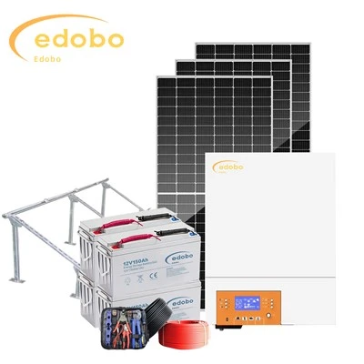10kw Off Grid Solar System med batterier