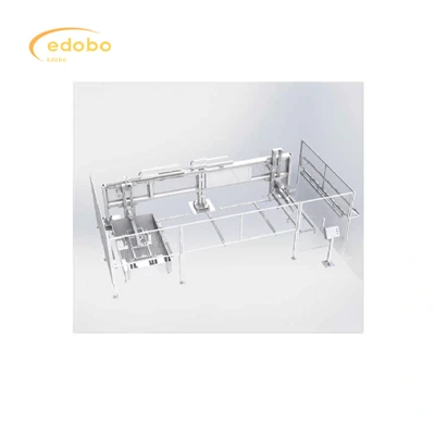 Solcellepanelproduksjon Automatisk glasslasting