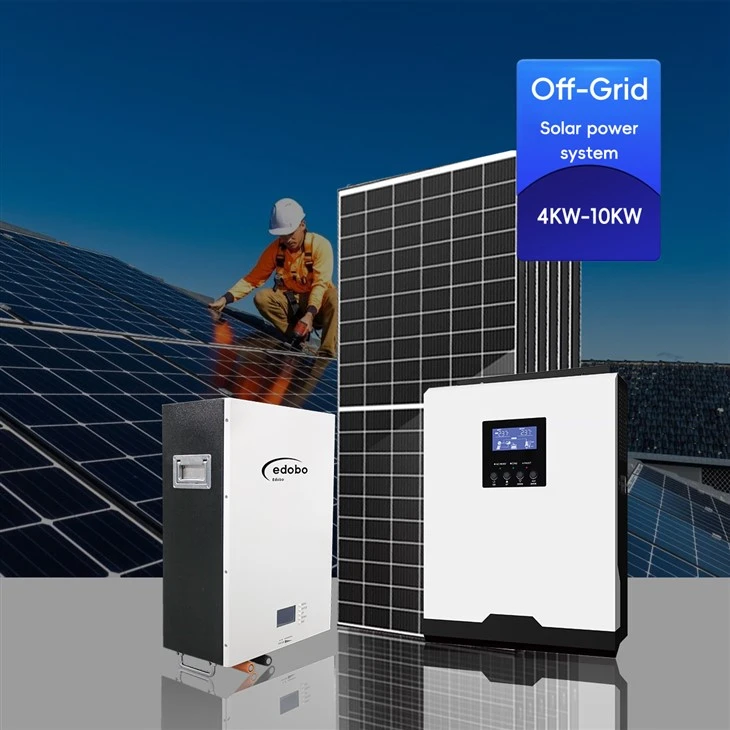 Solenergisystem med solcelleanlegg på off -rutenett